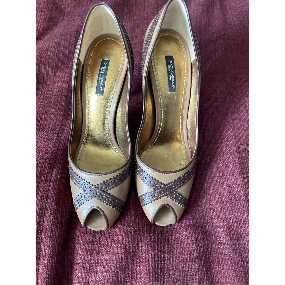 Dolce Gabbana Women Dress Shoes Size 38